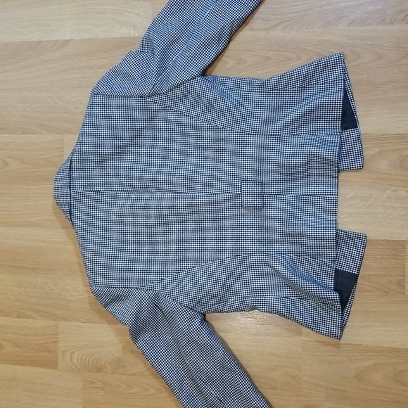 Tahari houndstooth blazer size 6 EUC - Picture 9 of 12